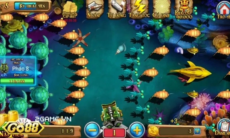 Game bắn cá: Từ máy arcade đến đại dương online