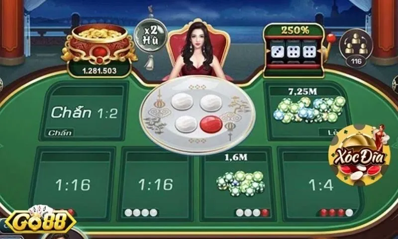 Xóc đĩa Go88: Từ chiếu bạc truyền thống đến bàn chơi online